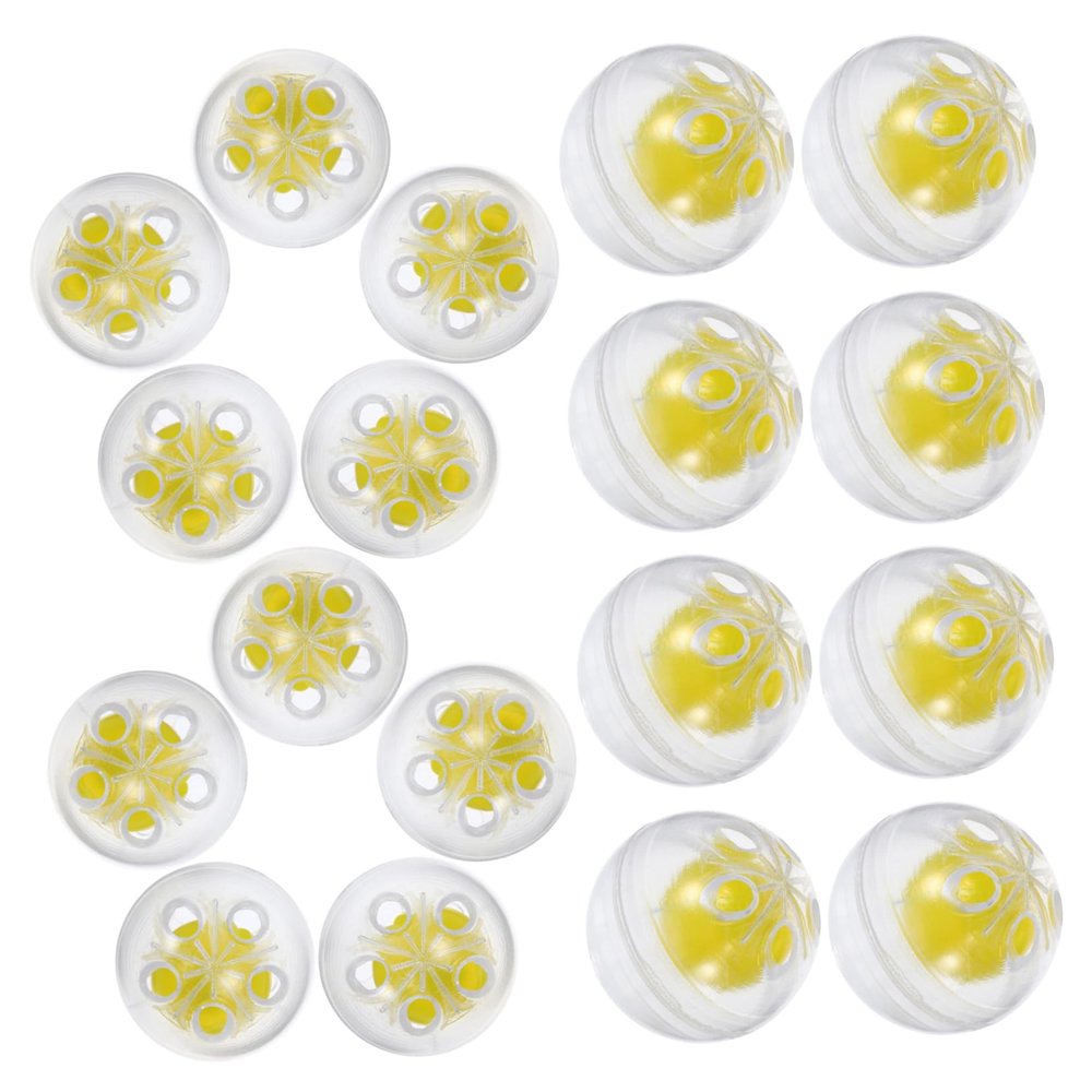 Angoily 50pcs Rattle Inserts for Doll Toys Engaging Pet Rattle Insert for Crafts for Sensory Development and