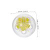 Angoily 50pcs Rattle Inserts for Doll Toys Engaging Pet Rattle Insert for Crafts for Sensory Development and view 2