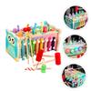 Hohopeti 1Set Wooden Hammer Beat for Fun Educational Multi Function Musical Game Early Learning Activity for Interactive Design view 4