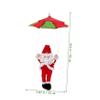 BRIGHTFUFU Santa Claus Parachute Funny Christmas Doll Present for Hanging Pendant Holiday Decoration for Festive Cheer view 2