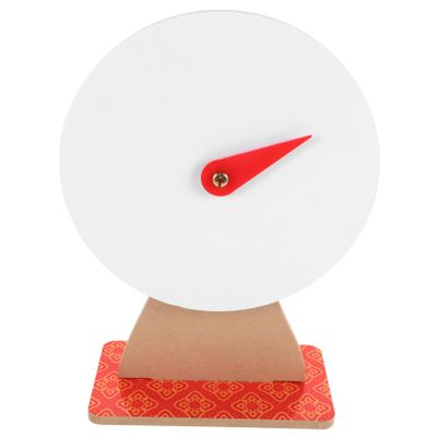 ABOOFAN Rotatable Lucky Draw Wheel Game Prize Turntable for Parties Easy to Use