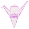 LIOOBO Acrylic Origami Crane Ornament for Home Decor Cute Animal Table Decoration for Boys and Girls Birthdays Festivals and Celebrations view 1