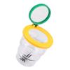 FUNOMOCYA Insect Observation Box Magnifier Portable Outdoor Viewing Case for Insects and Natural Specimens Design Orange and Green for Science Exploration and Nature Enthusiasts view 1
