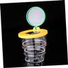 FUNOMOCYA Insect Observation Box Magnifier Portable Outdoor Viewing Case for Insects and Natural Specimens Design Orange and Green for Science Exploration and Nature Enthusiasts view 4
