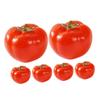 Abaodam 24pcs Realistic Mini Tomato Model Lifelike Artificial Vegetable Decor Toy Fruit Showcase Props view 1