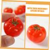 Abaodam 24pcs Realistic Mini Tomato Model Lifelike Artificial Vegetable Decor Toy Fruit Showcase Props view 3
