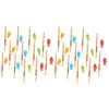 Veemoon 24 Pcs Fishing Cake Decorations - Mini Fishing Rod Toppers for Cupcakes and Party Treats view 1