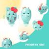 2 PCS Pimple Popping Toy, Squishy Fidget Toys Pimple Popping Fidget Toy with Filler Tools Weird Alien Pimple Popping Novelty Stress Relief & Reusable & Self-Filling for Adults & Teens view 2
