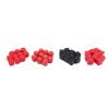 40pcs 6 Sided Dice Set, Cube Set with for Education Games, Smooth, Strong Impact Proof, Lightweight, Plastic view 3