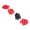 40pcs 6 Sided Dice Set, Cube Set with for Education Games, Smooth, Strong Impact Proof, Lightweight, Plastic view 4
