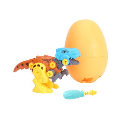 DECHOUS Dinosaur Egg Model Toy Set for Kids Disassembling Combination Plaything STEM Simulation Toy for Preschoolers Realistic Dinosaurs Random Color