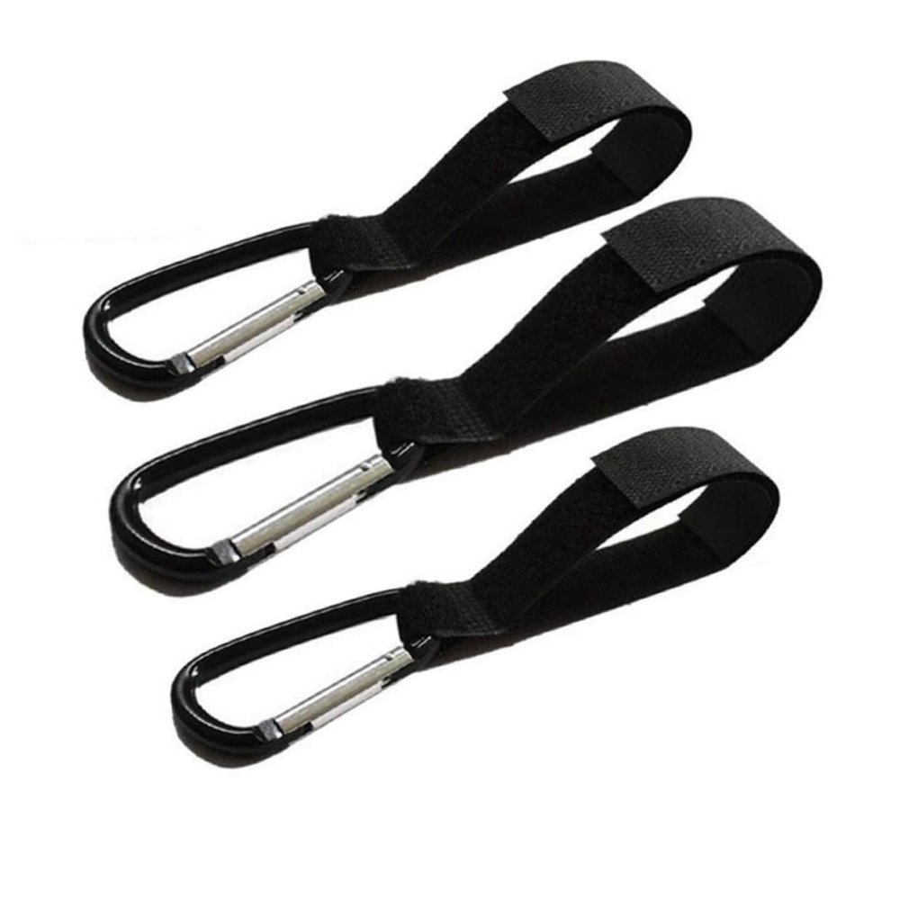 Abaodam 4pcs Stroller Hook Heavy-Duty Hanger for Shopping Bags Diaper Bags and Accessories for Carts Wheelchairs