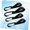 Abaodam 4pcs Stroller Hook Heavy-Duty Hanger for Shopping Bags Diaper Bags and Accessories for Carts Wheelchairs view 3