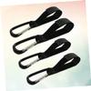 Abaodam 4pcs Stroller Hook Heavy-Duty Hanger for Shopping Bags Diaper Bags and Accessories for Carts Wheelchairs view 4