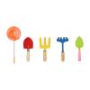 IEUDNS 5Pcs Kids Gardening Tools Small Garden Tool Set Boys Girls Gift Portable Outdoor Including Fishing Net Shovels Rake Fork view 1