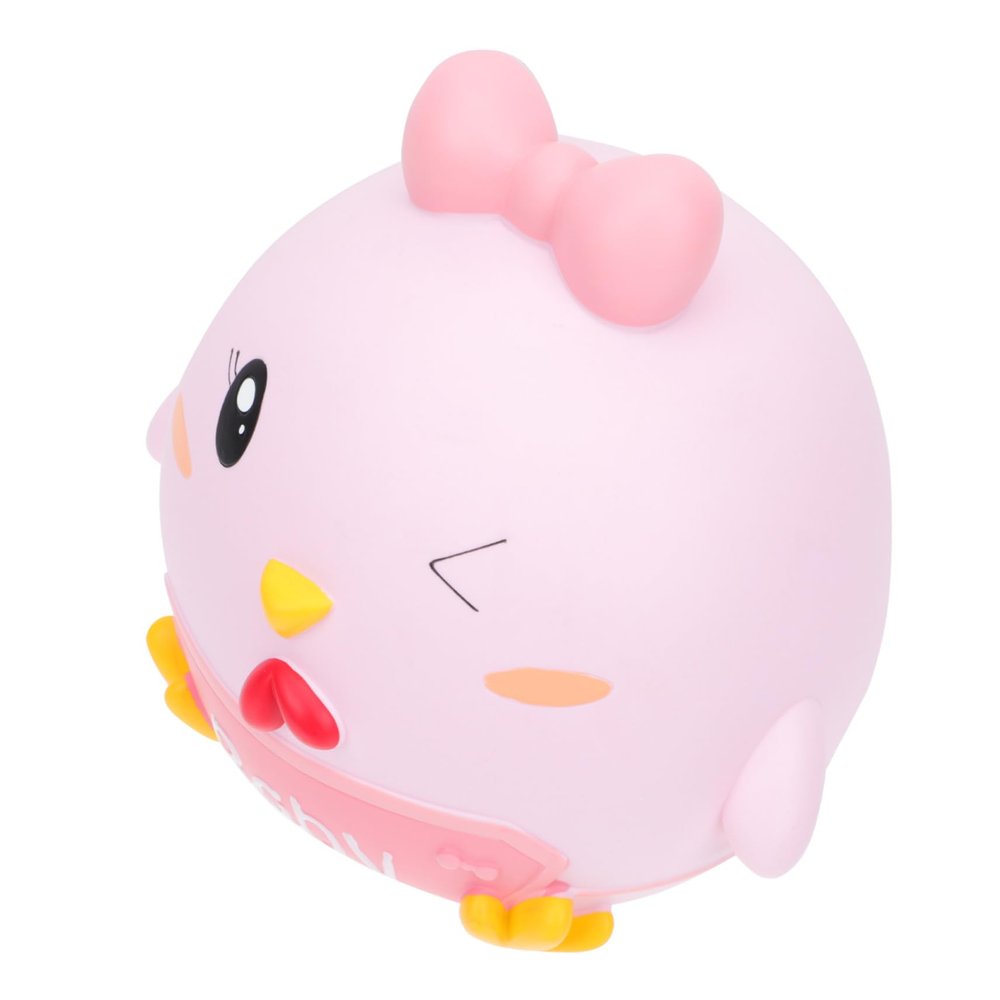 Abaodam 1piece Creative Cartoon Chick Bank Money Box for Boys and Girls Adorable Change Container for Home Saving Easter Design for Desktop Decor and Developing Saving Habits