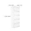 GALPADA 2pcs Transparent Acrylic Poker Chip Holder Trays Capacity Storage Case for Home Games Handheld Design for Easy Viewing and Organization view 2