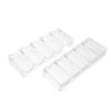 KESYOO 2pcs Clear Acrylic Poker Chip Trays Transparent Chip Holder with Capacity for Easy Viewing and Organized Game Play Sturdy Design for Home Parties and Gatherings view 1