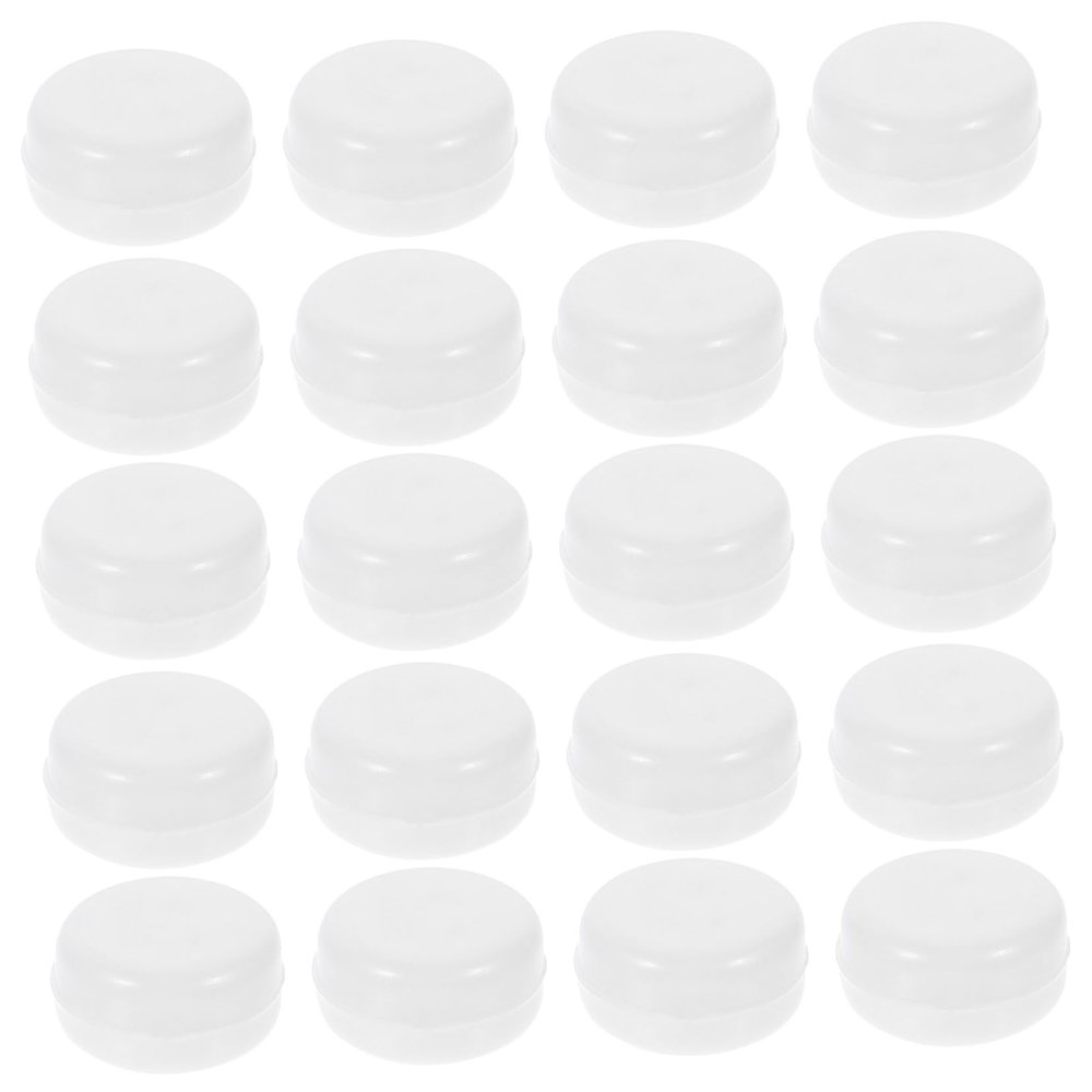 ERINGOGO 100Pcs Rattle Bell Inserts Lightweight Plastic Ringing Boxes for Pet Accessories and Doll Repair for Creative Projects and Sensory Development