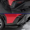 Acouto Rear Bumper Lip Diffuser Spoiler Sporty Look Carbon Easy Install Decoration with Under Chin Splitter Best for STI 2022 (1#11) view 2