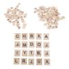 100Pcs Wood Letter Tiles C Wearproof Wooden Spelling Tiles Crafts Pendants Wood Letter TilesWooden Spelling TilesWooden LettersLetter Wood PiecesA Z Capital LettersC Tiles for view 2