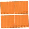 Veemoon 100 Pcs Double Roll Raffle Tickets - Orange 50/50 Stub Tickets with Consecutive Numbers for view 1