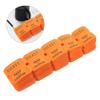 Veemoon 100 Pcs Double Roll Raffle Tickets - Orange 50/50 Stub Tickets with Consecutive Numbers for view 3