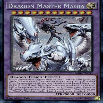 Dragon Master Magia (CR) - RA04-EN055 - Collector's Rare - 1st Edition