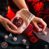 Q-Workshop, Anne Stokes Dice Pouch Skull Embrace view 2