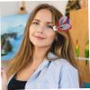 BESTOYARD 10pcs Bunny Ears Hair Clips Adorable Ear Decoration for Toddlers Crafts and Festive Hair Accessories for Easter and Creative Personalization view 4