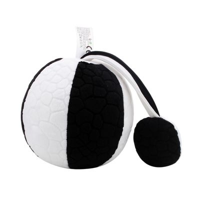 SUPVOX Black and White Visual Training Ball for Eyesight Development Lightweight Sensory Toy with Sounding Bell Suitable for Months