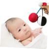 SUPVOX Black and White Visual Training Ball for Eyesight Development Lightweight Sensory Toy with Sounding Bell Suitable for Months view 2