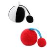 SUPVOX Black and White Visual Training Ball for Eyesight Development Lightweight Sensory Toy with Sounding Bell Suitable for Months view 4