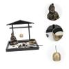 Mobestech 1set Zen Desktop Miniature Sand Garden Lifelike Accessories Decorative Resin Landscape Ornament for Home Office Meditation and Relaxation view 4