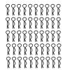 RC Car Upgrade Parts for Crawler for Buggy Drift Model Car 1/10 Cars Shell Body Clips Pins Housing Latch R Buckles Fixed 50PCS RC Car Parts(Black) view 1