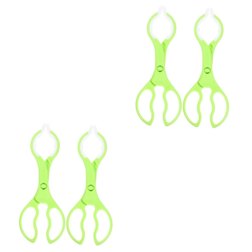 Toddmomy 4pcs Heavy Duty Feeding Bottle Tongs Multi-functional High-temperature Resistant Clamp Tool for Handling
