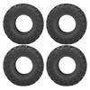 4pcs RC Remote Car Tyle 2.2in Universal Rubber Wheel Tires 128mm with Foams for AXIAL RC Car view 2