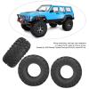 4pcs RC Remote Car Tyle 2.2in Universal Rubber Wheel Tires 128mm with Foams for AXIAL RC Car view 4