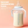 4pcs Baby Bottle Handles for Mam, Ergonomic Bottle Holders Easy Grip Non Slip Ideal for Supporting Babies in Transitioning to Independent Drinking (White) view 4