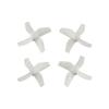 10Pairs(10CW+10CCW) Fit for Blade Inductrix H36 Tiny6 E010 Tinywhoops Quad Drone 614 615 Brushed Motor for 31mm 4-Blade Propeller 0.8mm(10Pairs Yellow) view 3