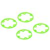 4Pcs Rings Differential Diff Case Washer #5681 3978 5381 for RC Car Traxxas 1/10 X0-1 Rustler Slash T-Maxx Slayer Revo view 2