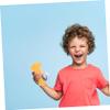 Abaodam Eardrum Model Sensory Educational Human Ear Drum Model Ear Demonstrator School Teaching Prop Ear Drum Model for Learning Supplies Yellow Plastic view 2