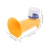 Abaodam Eardrum Model Sensory Educational Human Ear Drum Model Ear Demonstrator School Teaching Prop Ear Drum Model for Learning Supplies Yellow Plastic view 4