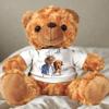 A Cuddle From Heaven, Personalized Memorial Teddy Bear - Stuffed Animal with Photo & Name, Custom Teddy Bear, Remembrance Gift for Loss of Loved One, Sympathy Keepsake Plush Toy view 3