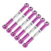 SUPVOX 6pcs Aluminum Turnbuckle Rods for Drift Rc Crawler Heavy Duty Turnbuckle Rod Linkage Bolts for Rc Truck Buggy Upgrade view 1