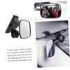 GANAZONO Rear Seat Sight Mirror Car Seat Mirror for Rear Facing Wide View Rotation for Safety view 2