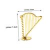 BESPORTBLE 30pcs Mini Harp Instrument Ornaments Musical Christmas Decor Harp for Boys and Girls Indoor Christmas Tree Hanging Ornament view 2