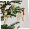 BESPORTBLE 30pcs Mini Harp Instrument Ornaments Musical Christmas Decor Harp for Boys and Girls Indoor Christmas Tree Hanging Ornament view 4