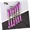 SUPVOX 6pcs Aluminum Bolts for Rc Car Tie Rod Linkage Turnbuckle Rod Linkage for Epxhsp Racing Hpi Truck Buggy Upgrade Parts view 2