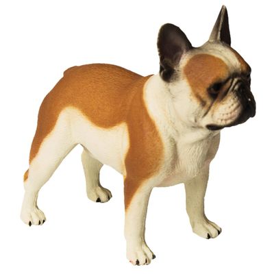 Hemobllo Simulation Dog Figurine Creative Plastic Dog Adornment for Boys and Girls Realistic Animal Model for Home Decor Lightweight Collectible Ornament for Desktop and Teaching Use